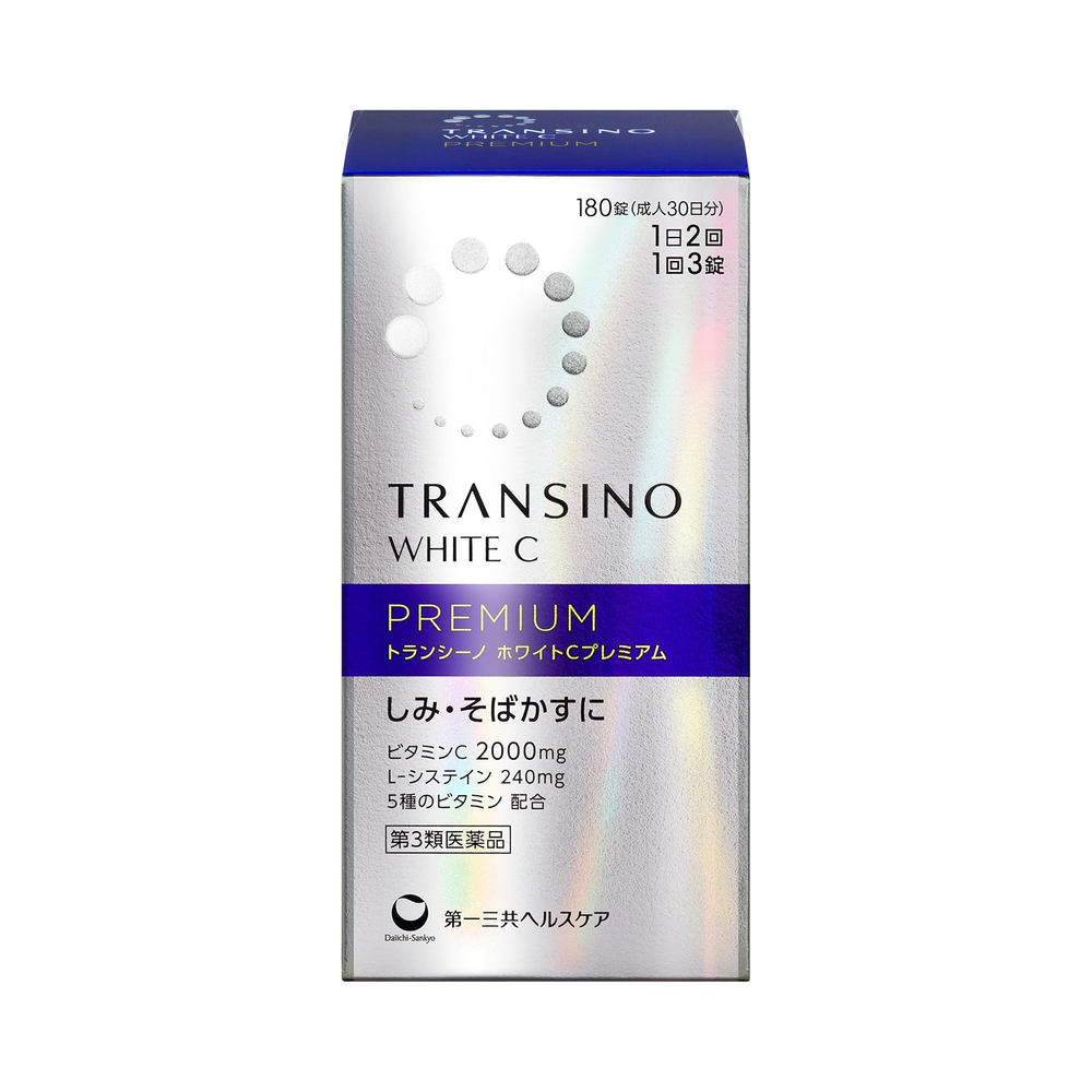트란시노 화이트C 프리미엄 180정 일본 기미 개선 비타민