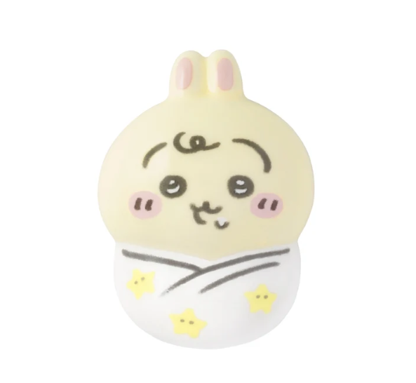 Chiikawa Baby 치이카와 베이비 포대기 우사기 도자기 젓가락 받침대