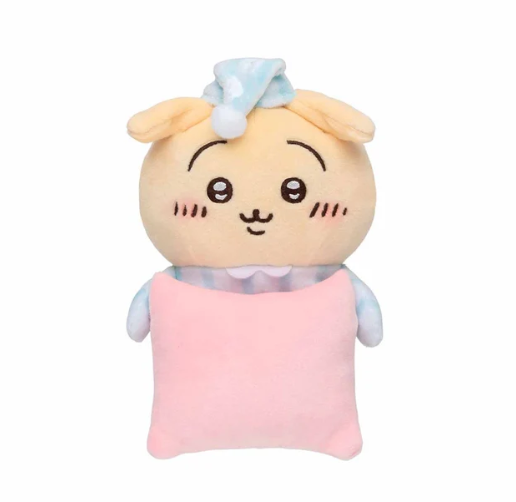 치이카와 먼작귀 데스크탑 거치 봉제인형 마스코트 잠옷 우사기 네레나이 우사기