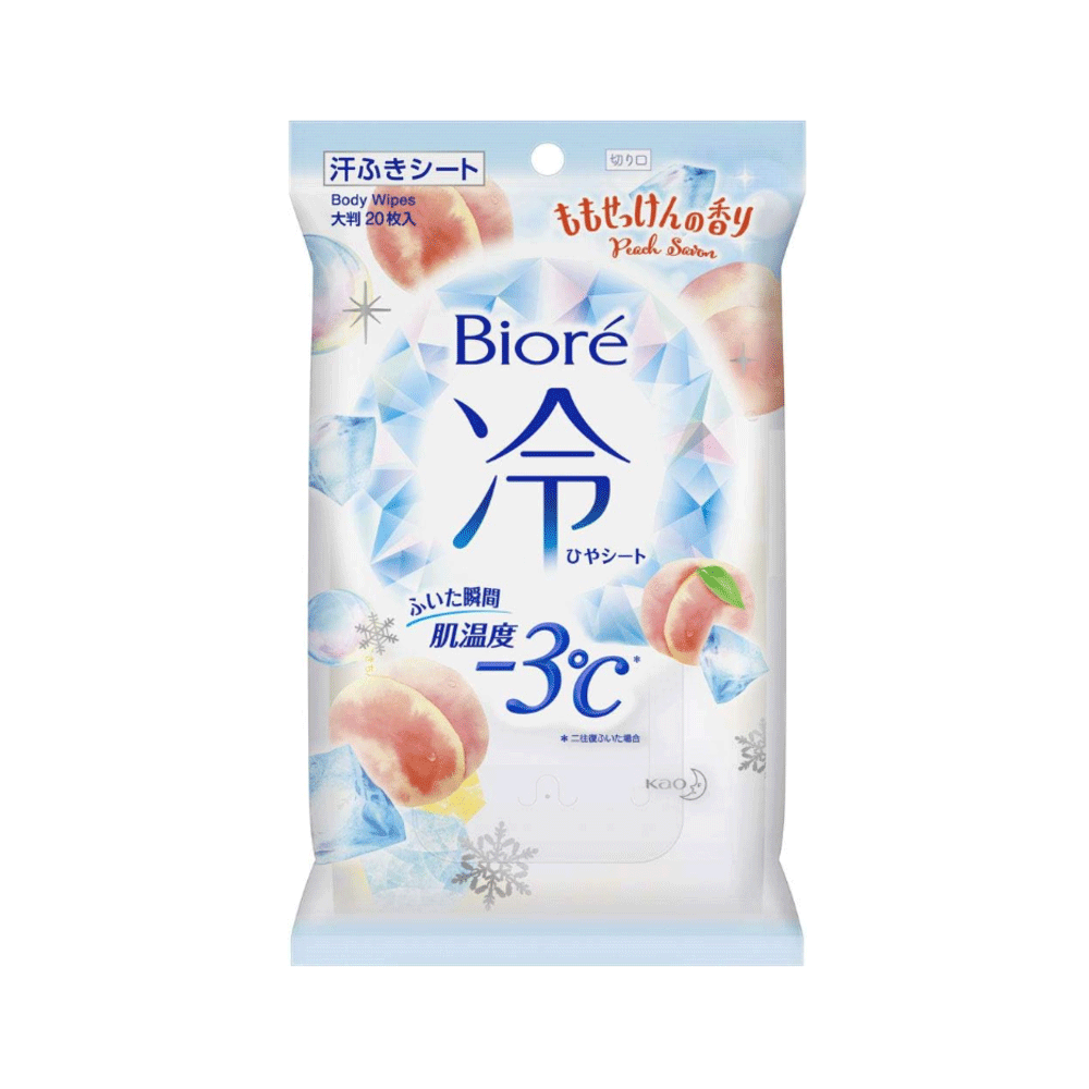 비오레 냉 시트 복숭아