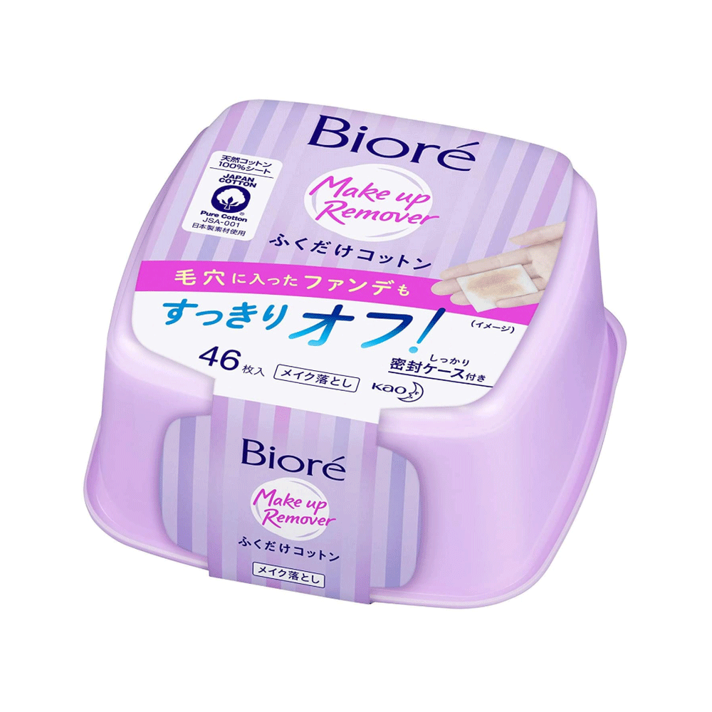 비오레 메이크업 리무버 클렌징 코튼 46매입
