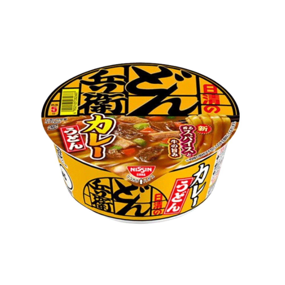 닛신돈베이 카레 우동 87g