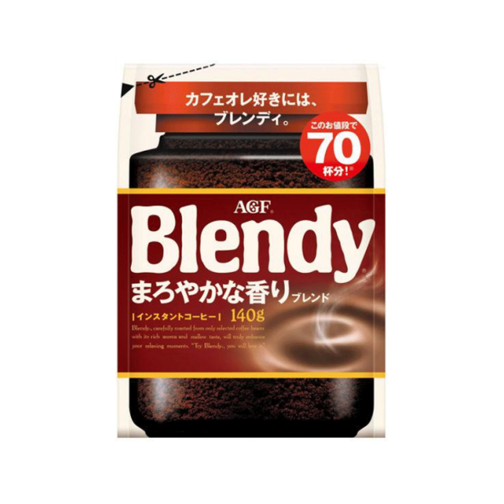 아지노모토 AGF 브랜디 순한 블랜드커피 리필 140g