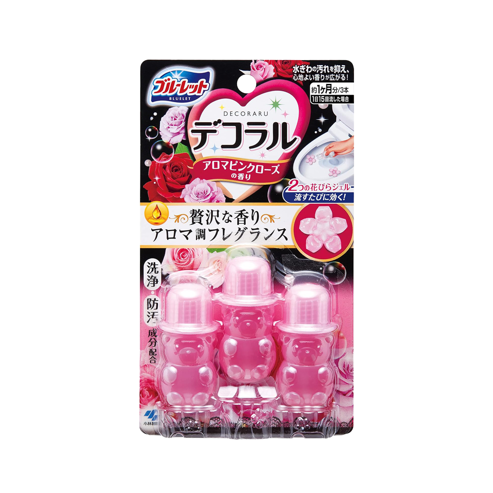 블루렛데코 변기용 방향제(아로마 핑크 로즈 향)