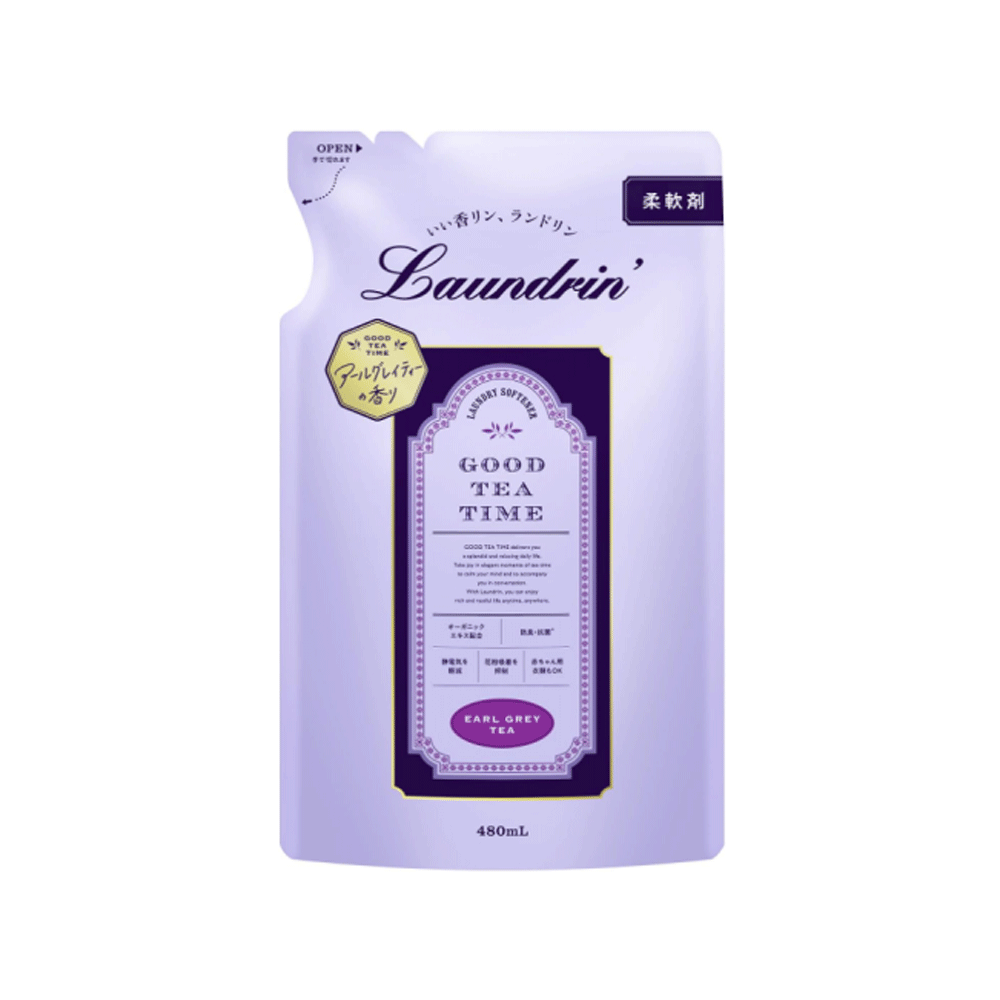 란도린 섬유유연제 얼그레이티의 향기 리필 480ml