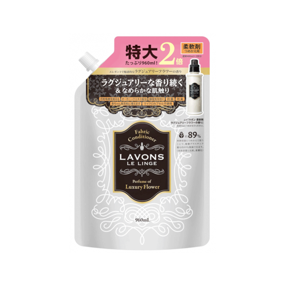 라봉 섬유유연제 럭셔리 플라워 리필 960ml