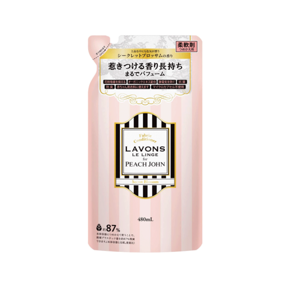 라봉 PJ 섬유유연제 시크릿 블라썸 리필 480ml