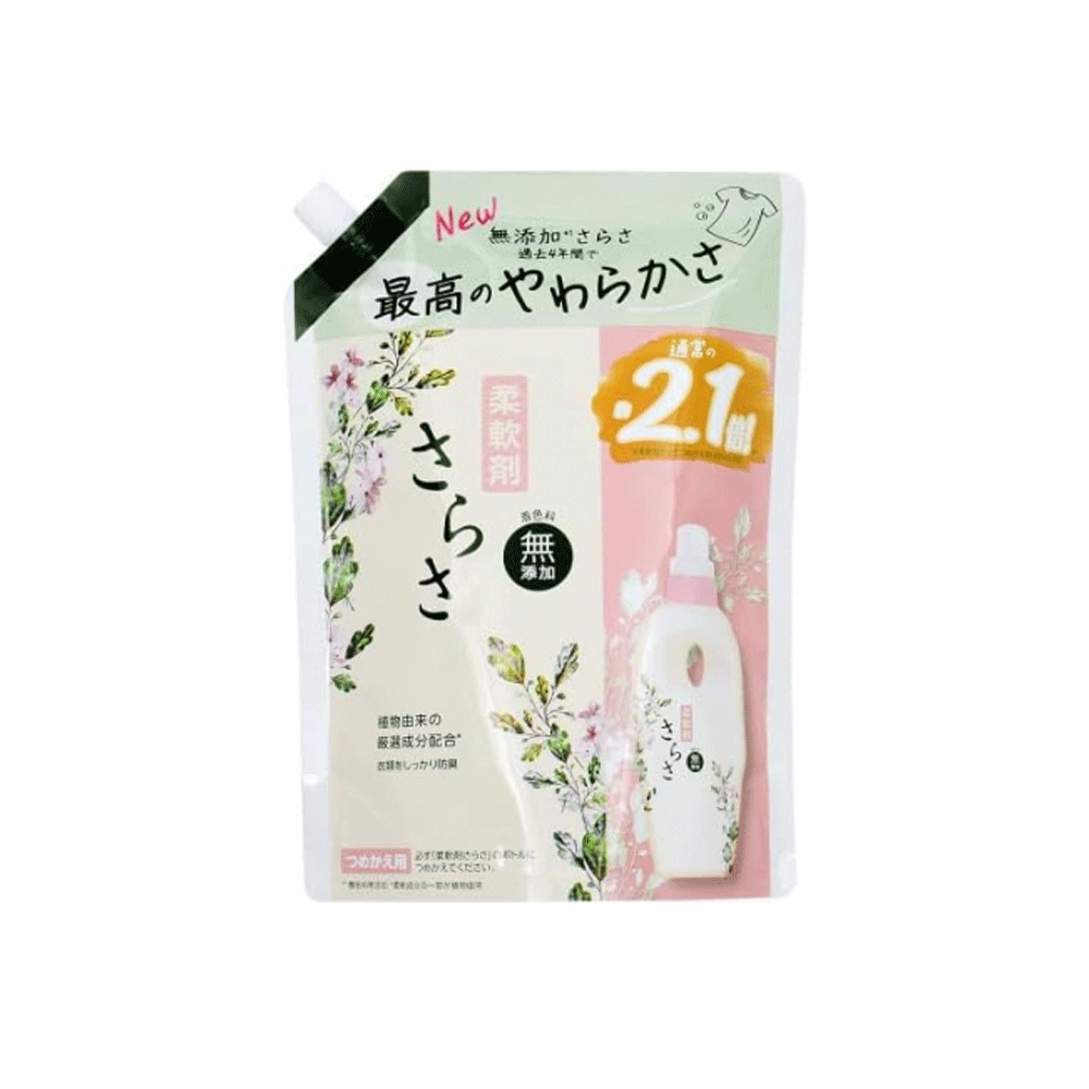 사라사 섬유 유연제 순수비누의향 리필용 초특대 790ml