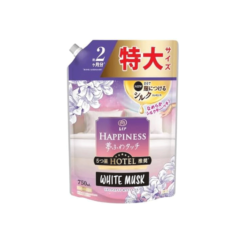 레노아 해피니스 화이트머스크의 향기 섬유유연제 리필용 750ml