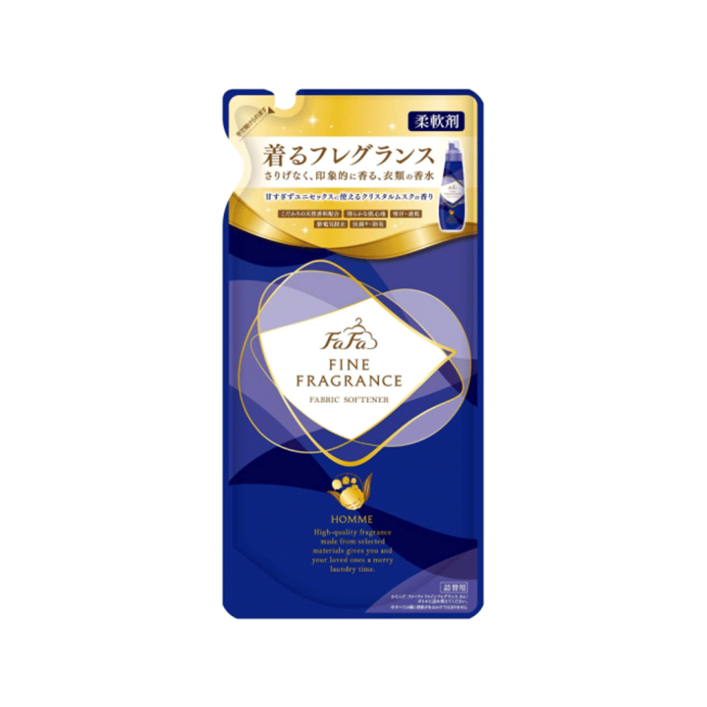 파인 프레그런스 섬유유연제 크리스탈머스크향 리필 500ml