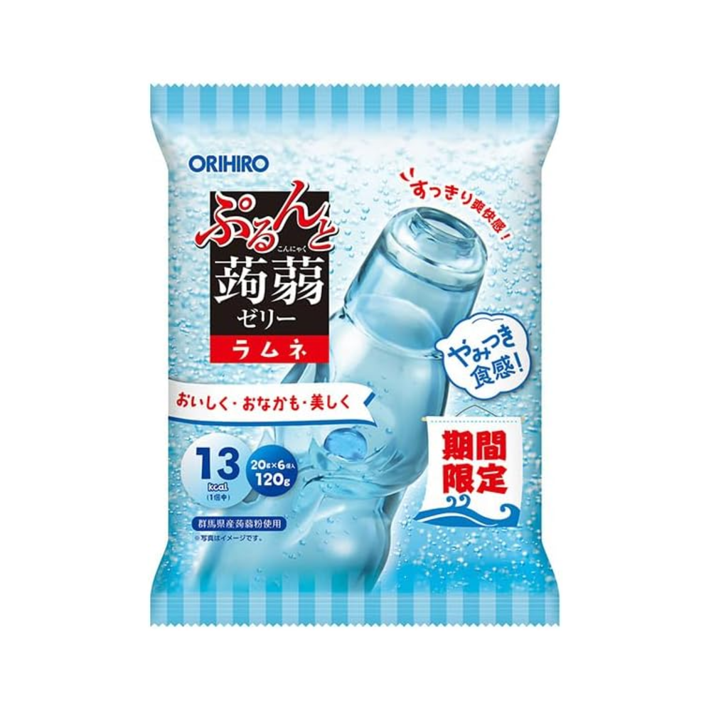 오리히로 곤약젤리 파우치 라무네 6개입