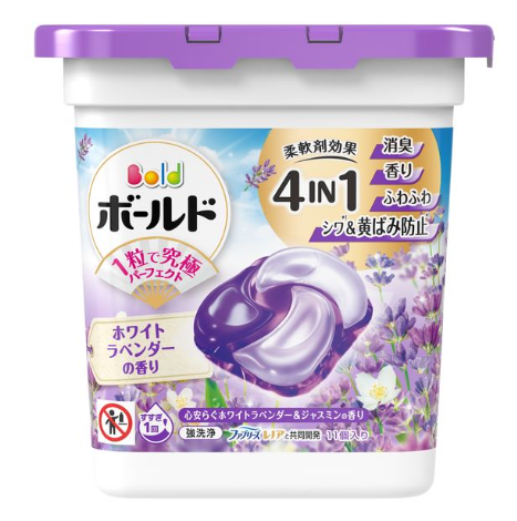 보루도 세탁 세제 젤볼 화이트라벤더&재스민 11개입 본품