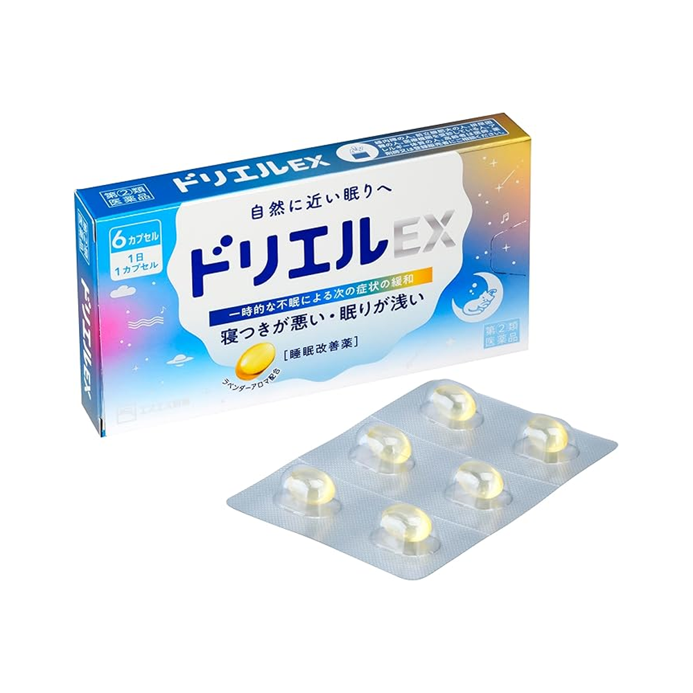 도리엘 EX 수면영양제 6캡슐