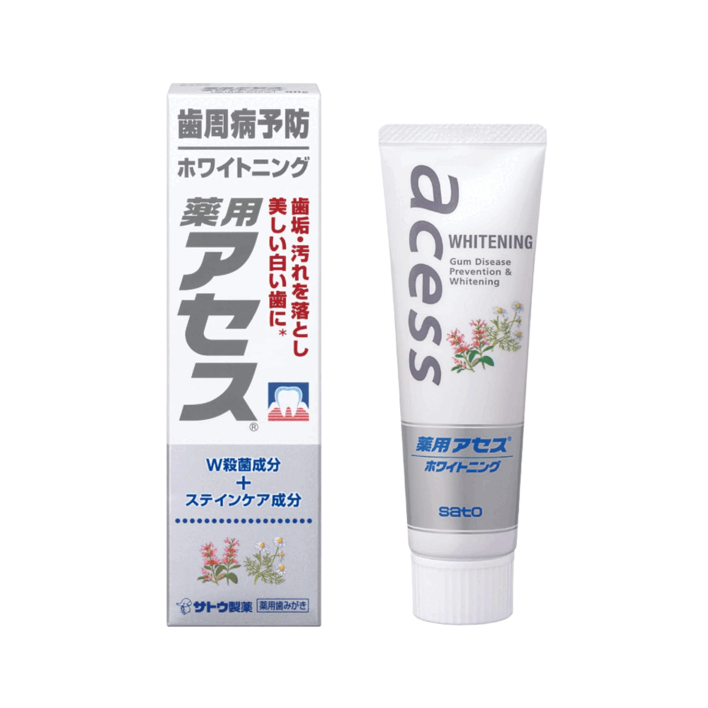 사토 아세스 치주병 예방 화이트닝 치약 90g
