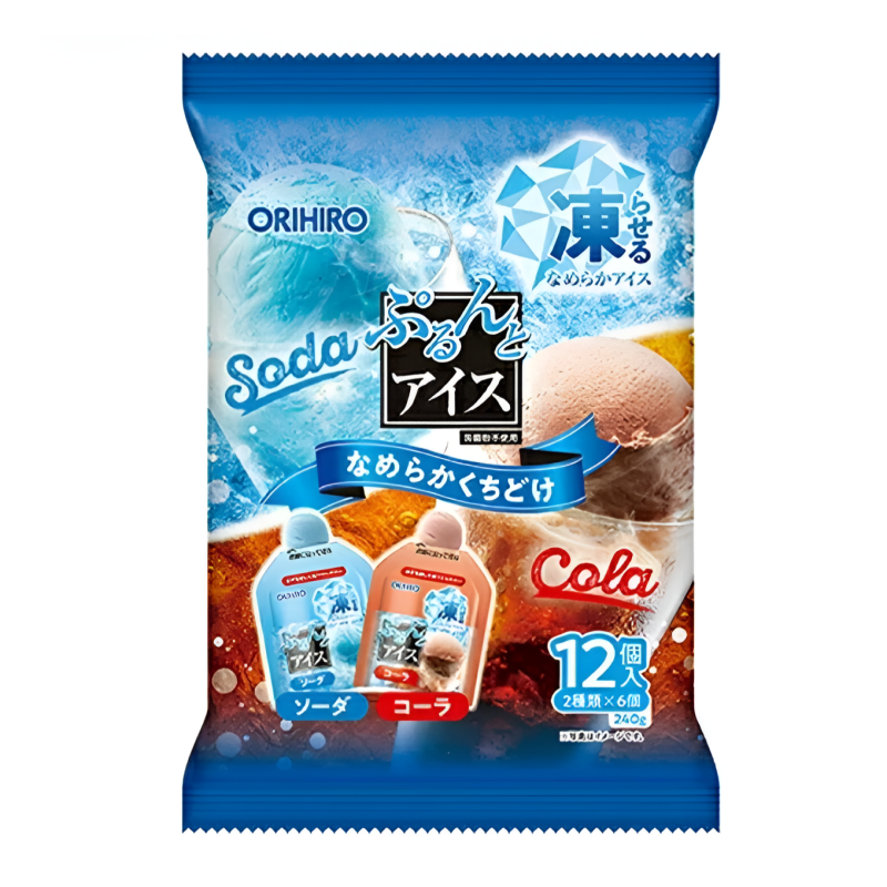 오리히로 곤약젤리 아이스 소다+콜라 (12개입)