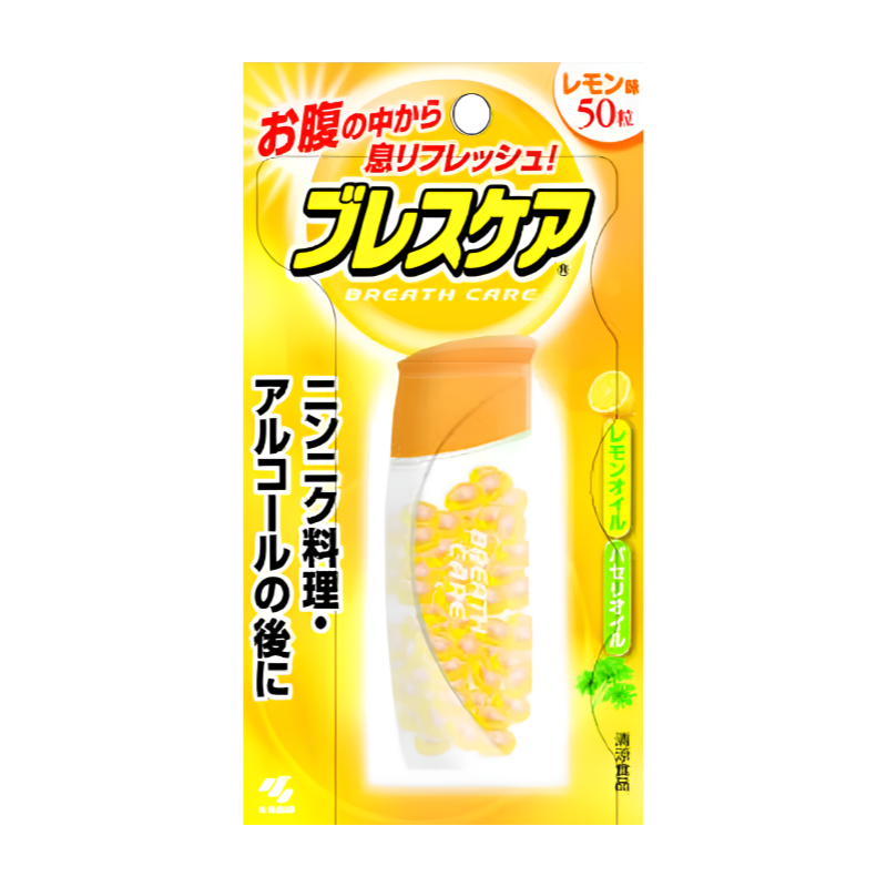 고바야시 브레스케어 젤리 레몬향 50개입