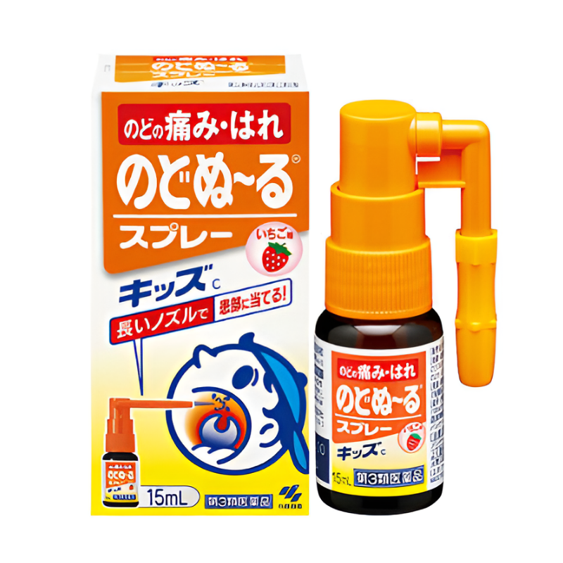 고바야시 노도누루 목 통증 스프레이 키즈C 15ml