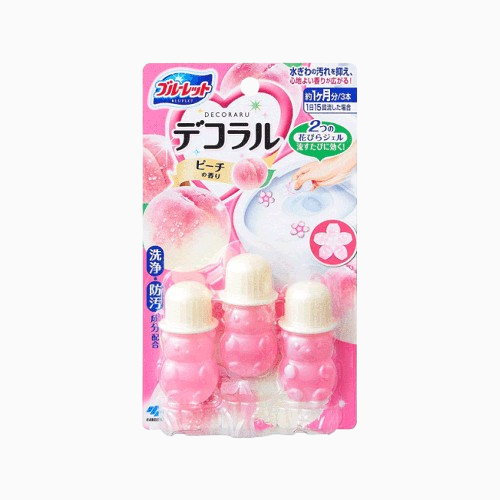 블루렛데코 변기용 방향제 복숭아향