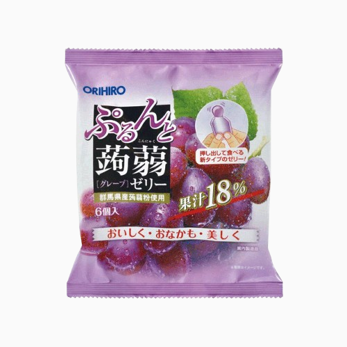 오리히로 곤약젤리 파우치 포도맛 6개입