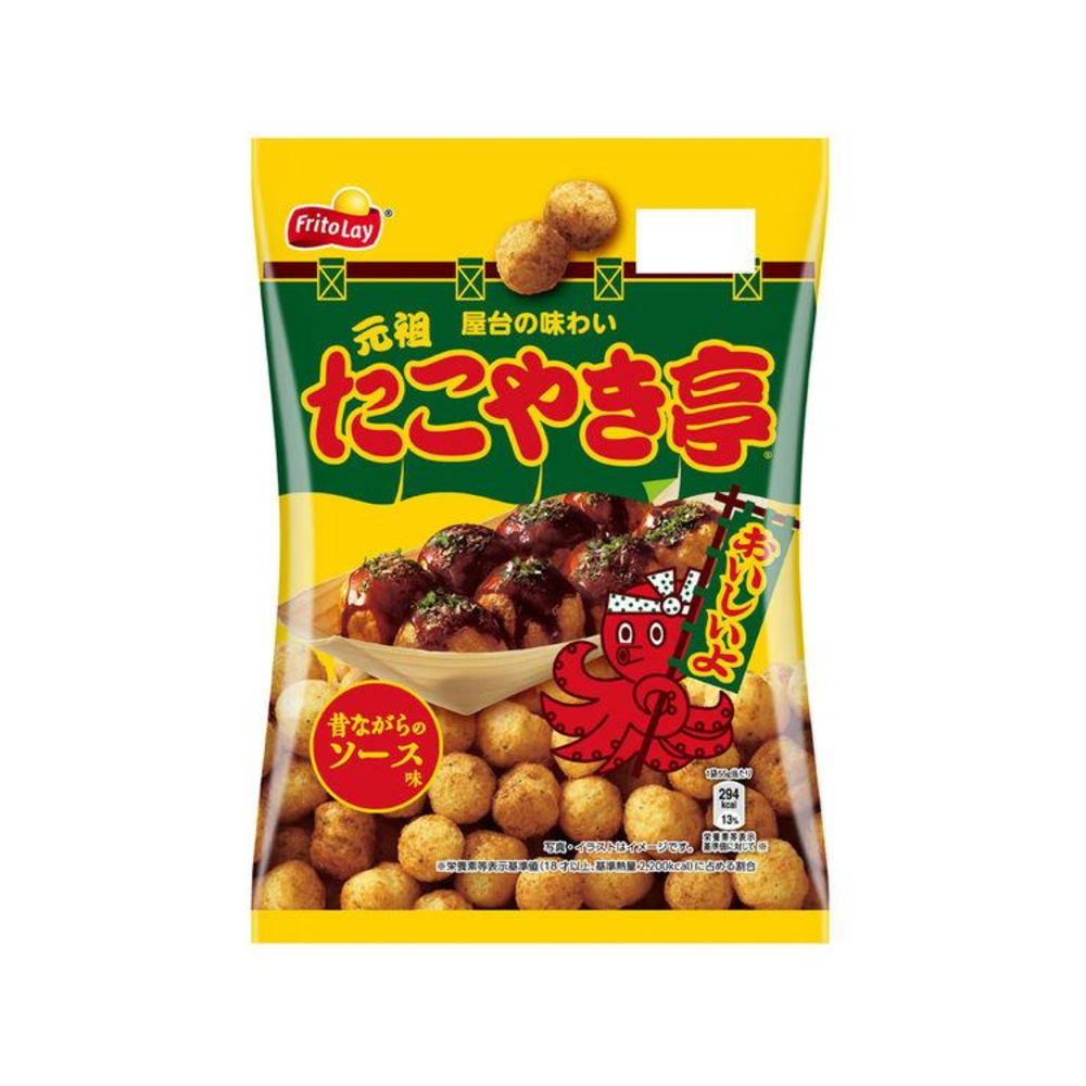 칼비 원조 타코야키 옛날 그대로의 소스맛 과자