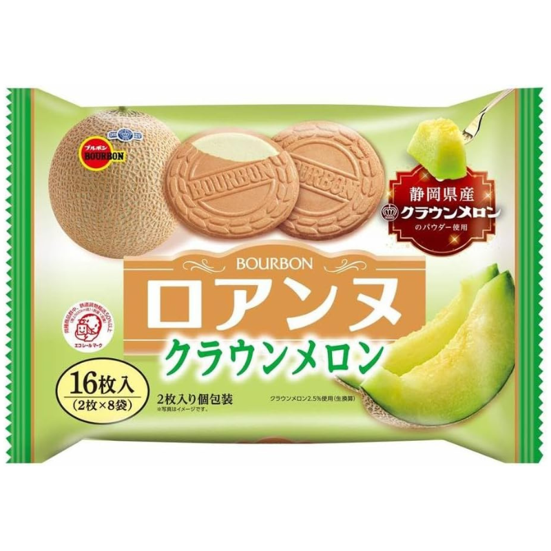 부르봉 로안느 크라운 멜론 샌드 쿠키 16개입
