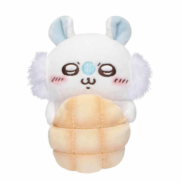 치이카와 먼작귀 데스크탑 거치 인형 마스코트 메론빵 모몽가